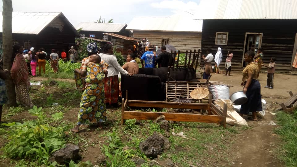 Nyiragongo:Un déguerpissement forcé fait 4 morts et paralyse les activités.