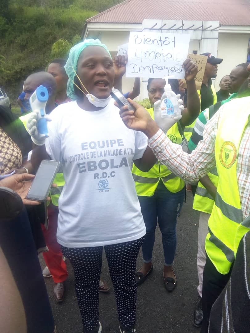 Goma: Grève des journaliers de l&rsquo;urgence Ebola
