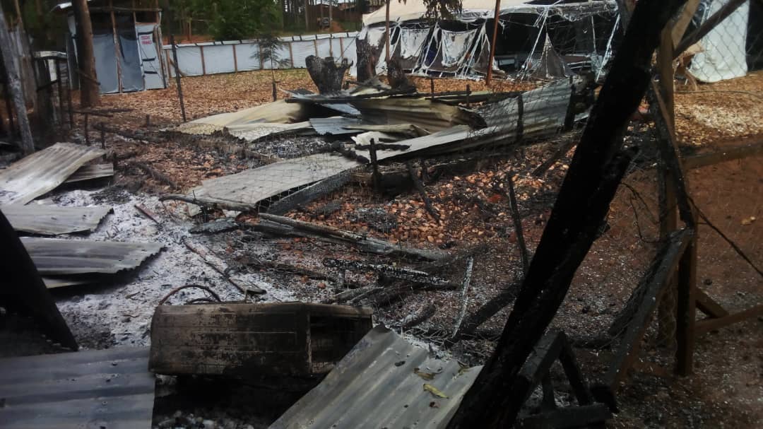 Butembo : Un policier tué au centre d&rsquo;Ebola incendié hier par des inconnus
