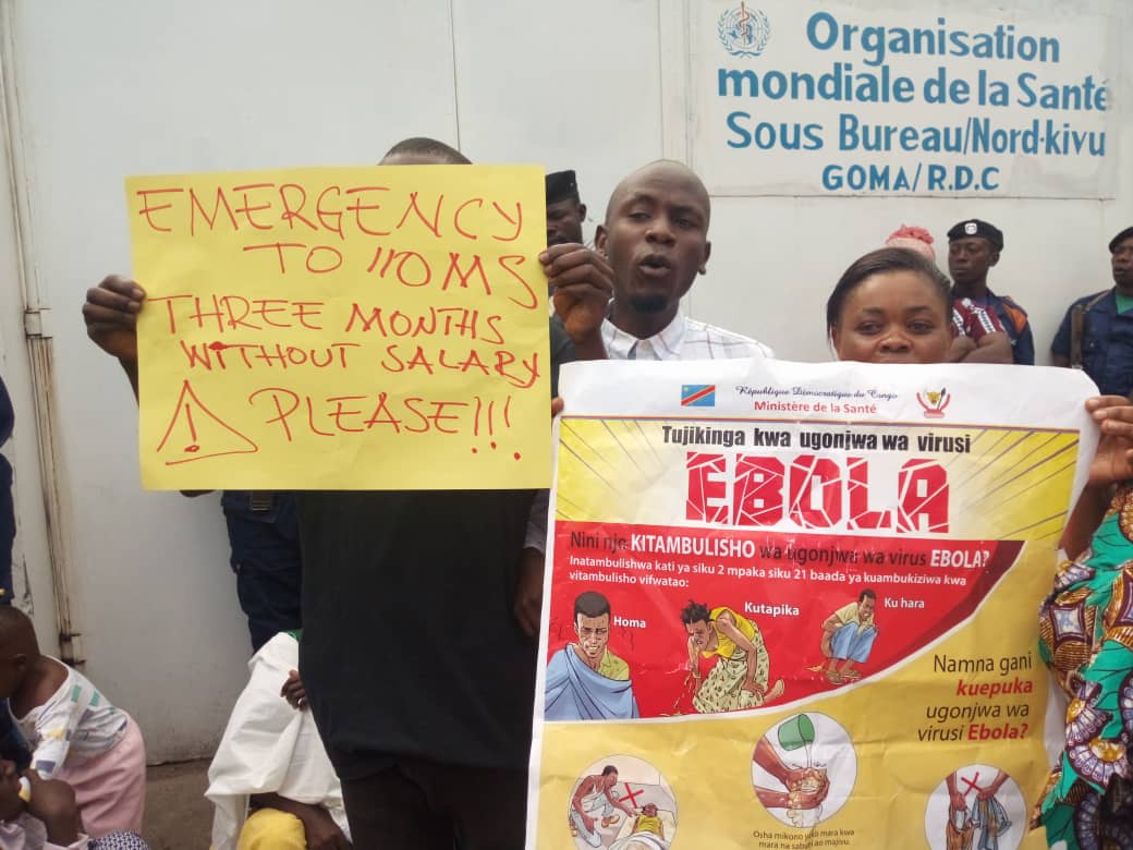 Goma : Grogne des mobilisateurs sociaux sur Ebola