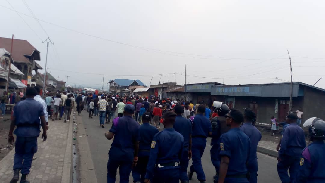 Goma : Les activités partiellement paralysées dans la ville et à Buhene suite aux tueries de Turunga (Nord-Kivu)