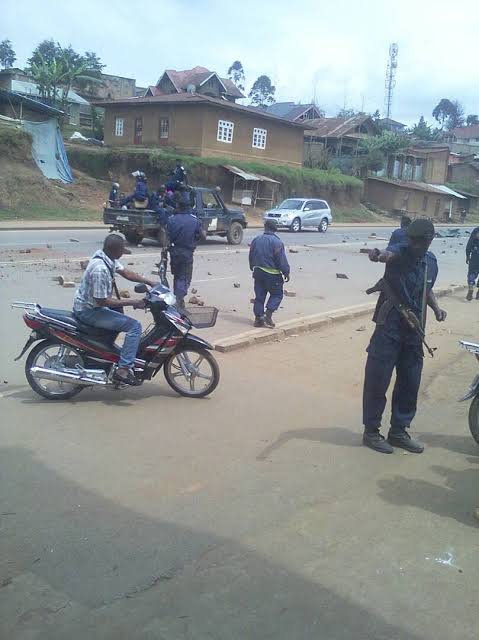 Butembo : La police étouffe la manifestation de la Véranda Mutsanga (Nord-Kivu)