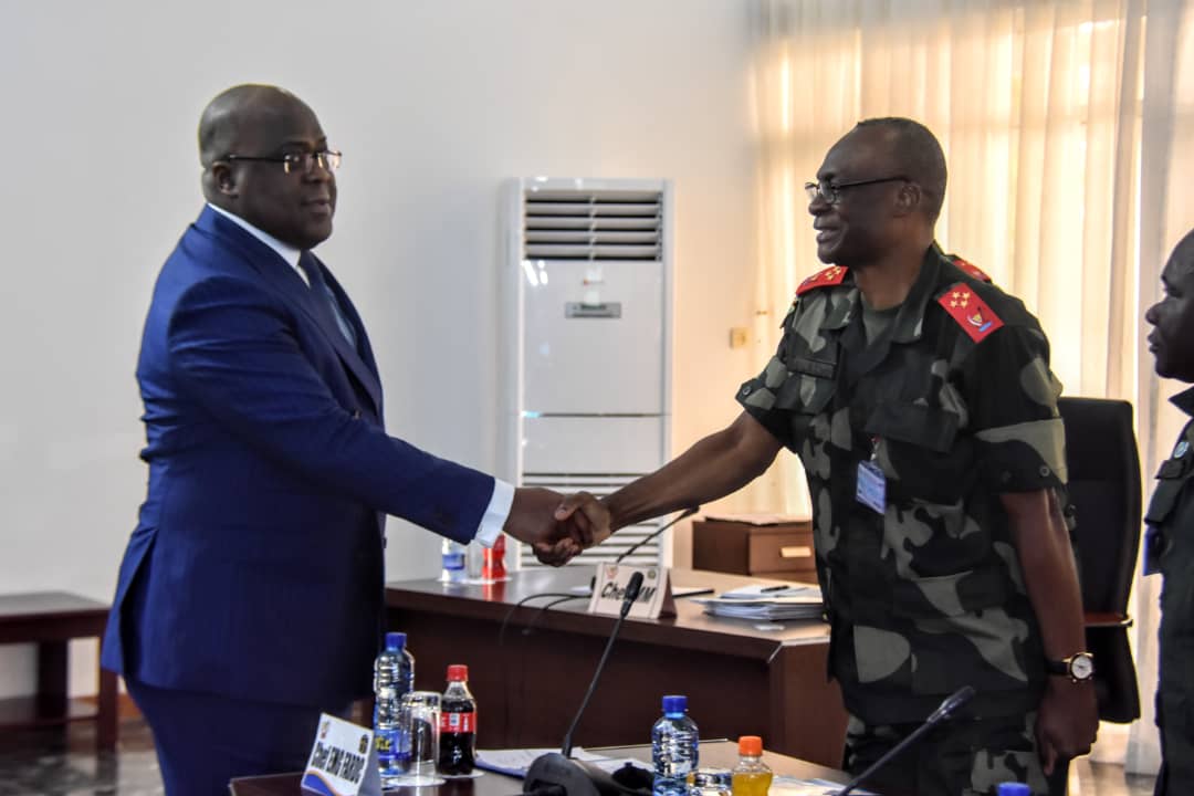 Urgent-Flash : Félix Antoine Tshisekedi déplace l&rsquo;État-major Général des Fardc à Beni