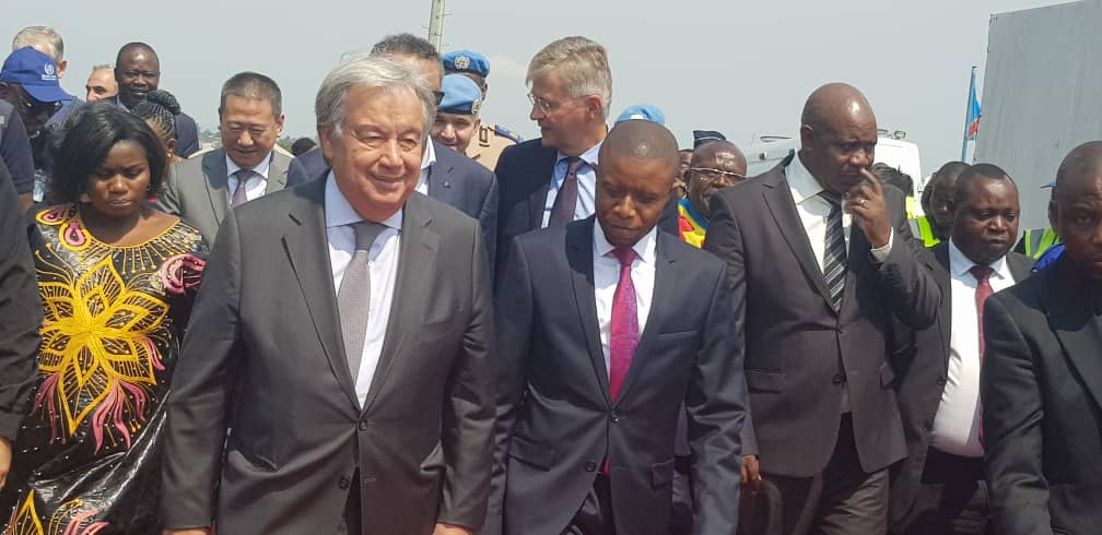 Nord-Kivu : En visite de solidarité, Gutierrez se dit  déterminer à mettre fin à l&rsquo;activisme des Adf