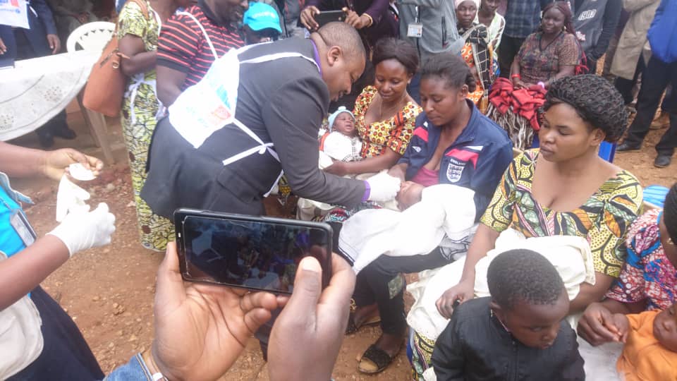 Nord-Kivu: La campagne de vaccination contre la poliomyélite lancée dans des zones touchées par Ebola