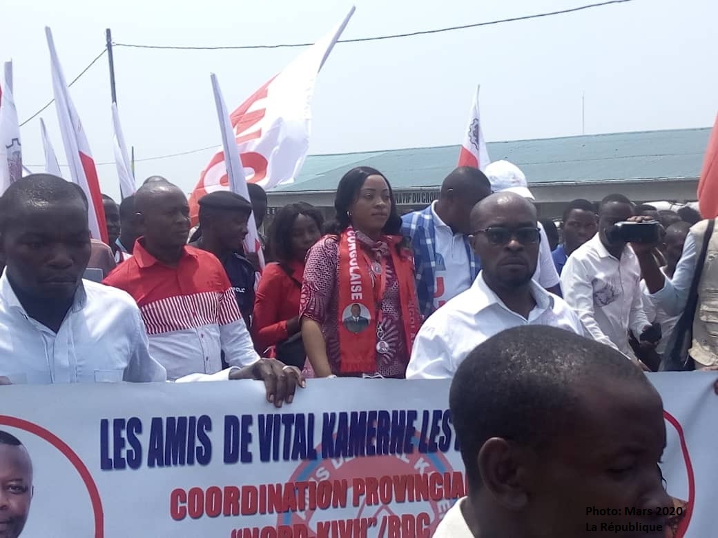 Nord-Kivu : Adhérer à l’Unc, c’est accompagner la vision du Chef de l’Etat et du Gouverneur de province (Madame Prsica Kamala)