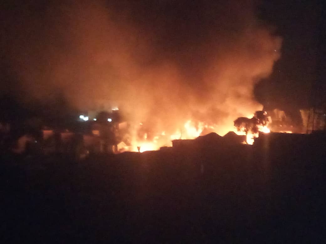 Bukavu : Un mort et cinq maisons incendiées