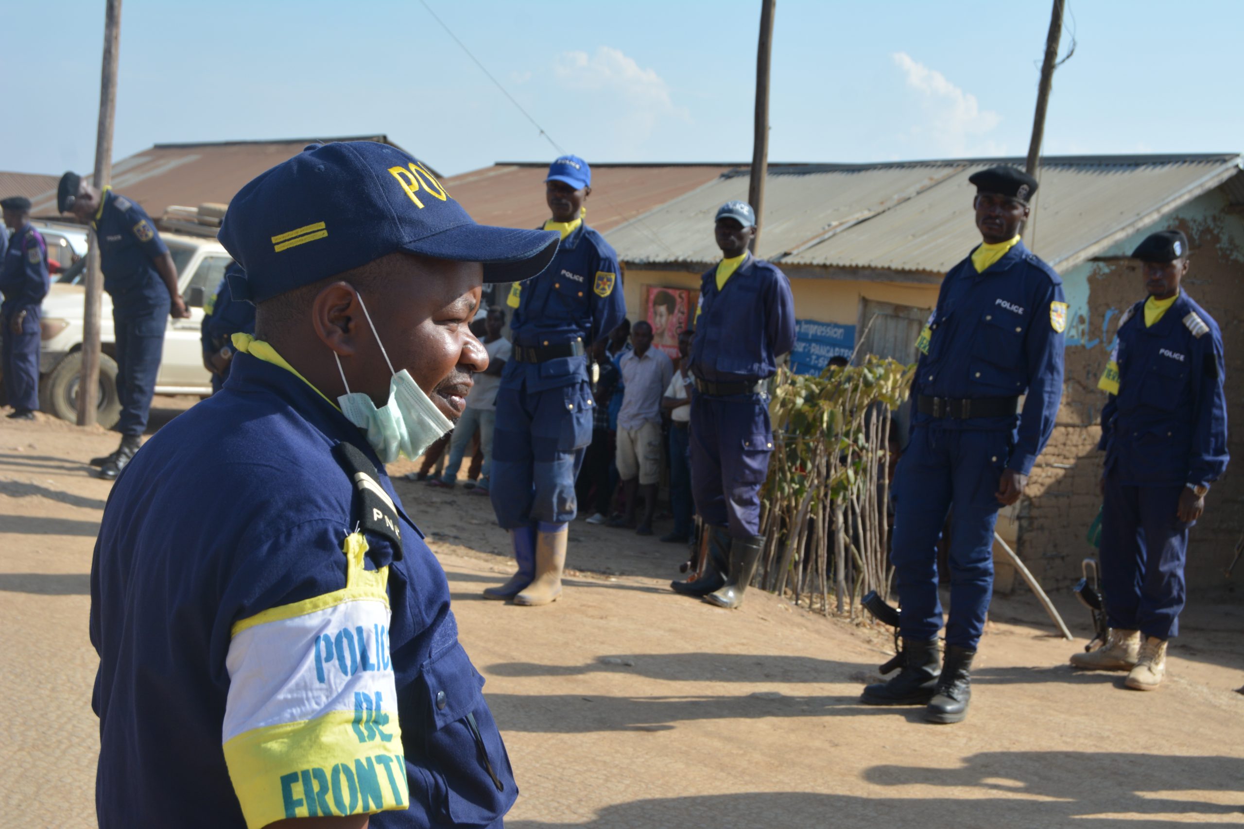 Lubero : La Police des frontières, désormais active sur la côte ouest du Lac Edouard (Nord-Kivu)