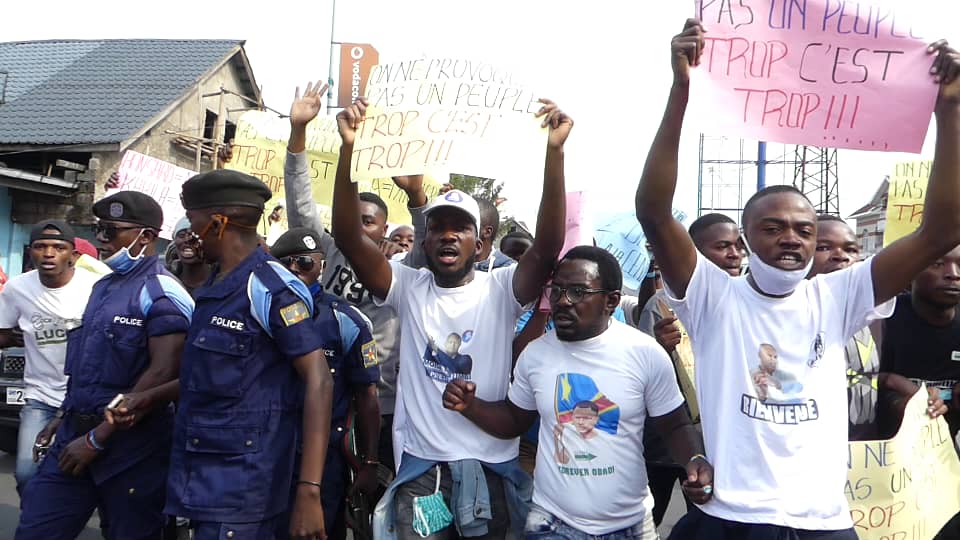 Goma / Marche anti-Malonda : Les manifestants interpellés recouvrent leur liberté
