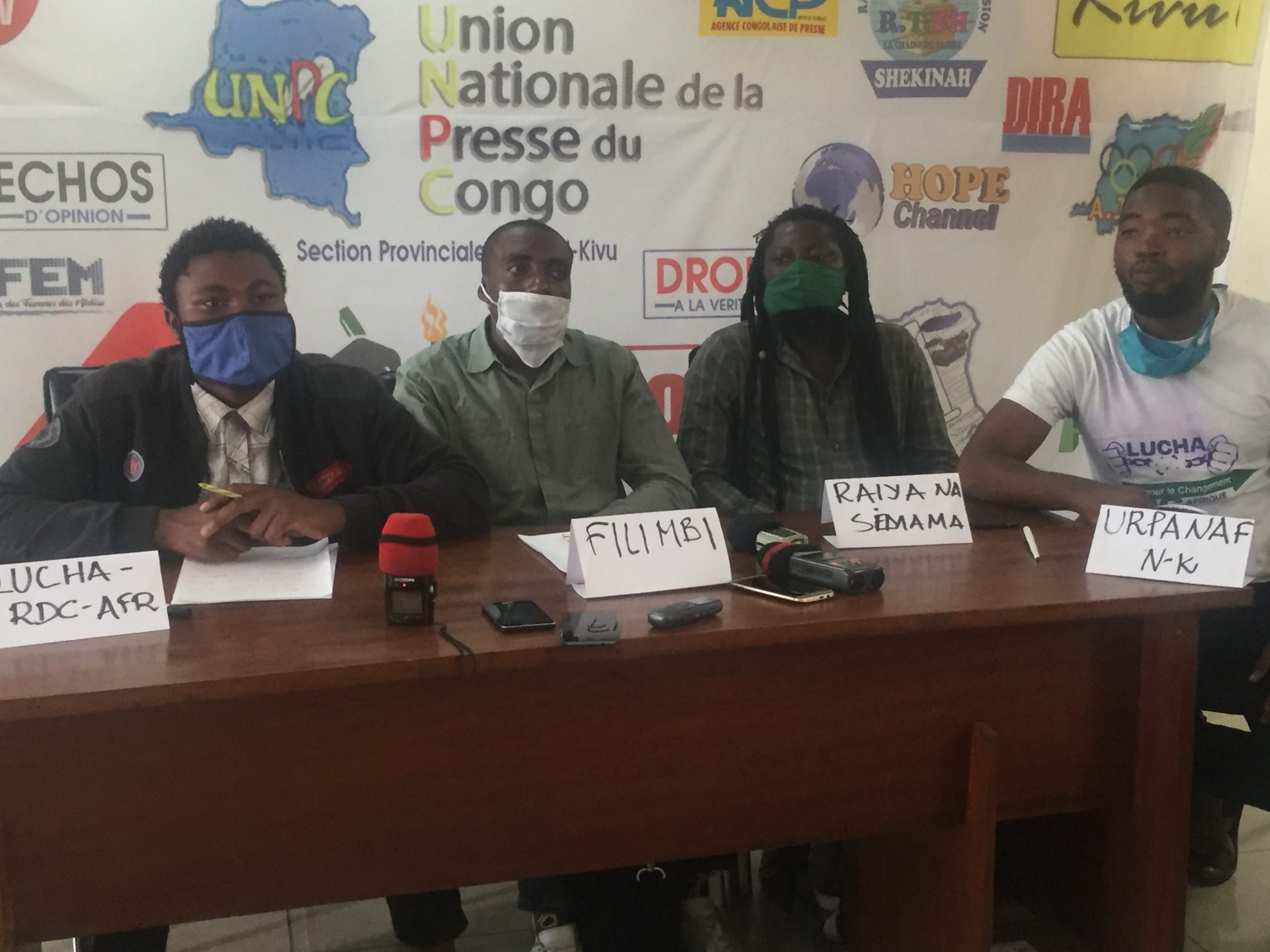 Goma : Les mouvements citoyens mettent en garde les politiques transformés en activistes
