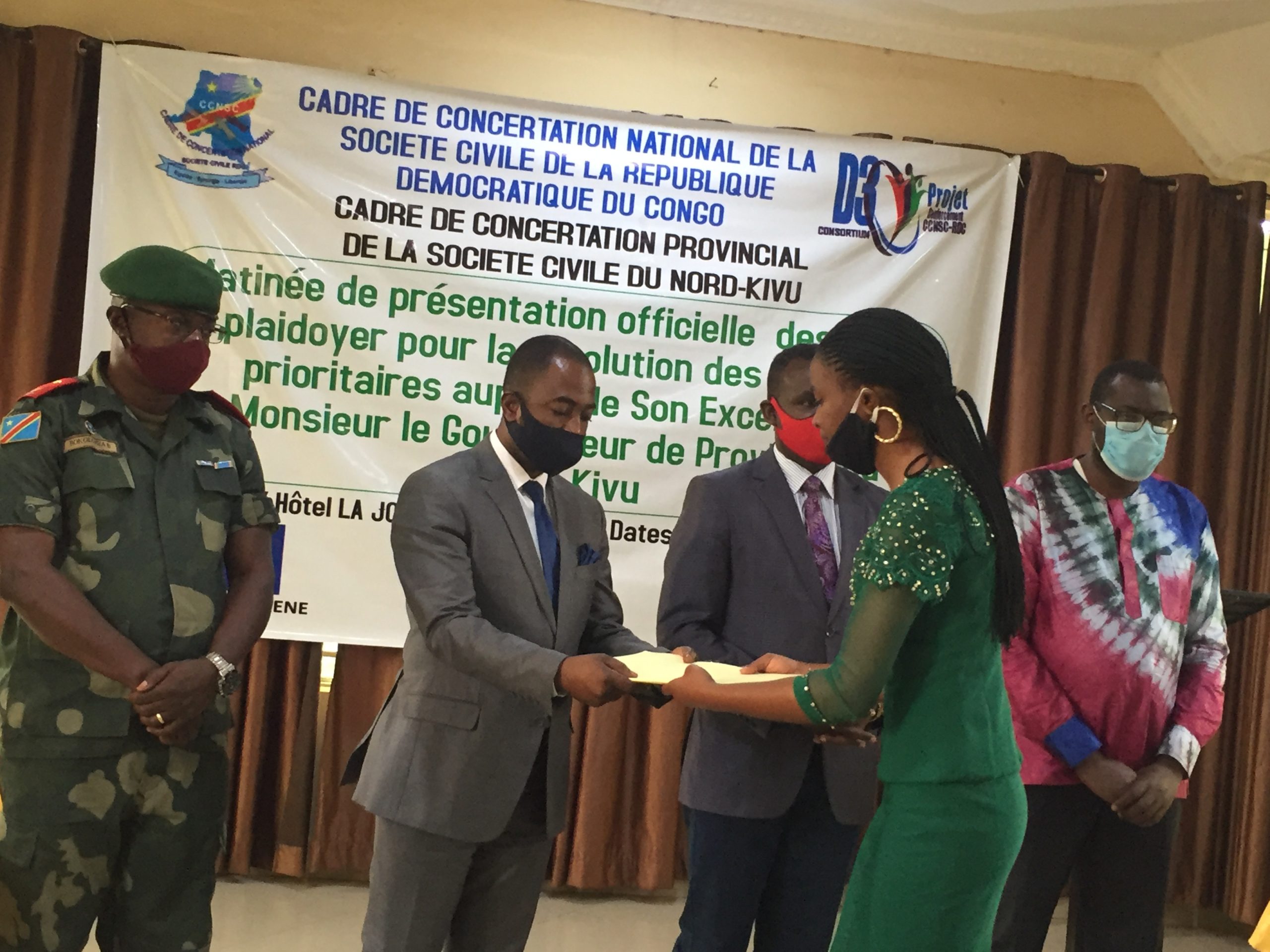 Goma : Le CCPSC adresse une série des plaidoyers au gouvernement pour la résolution des problèmes prioritaires ( Nord-Kivu)