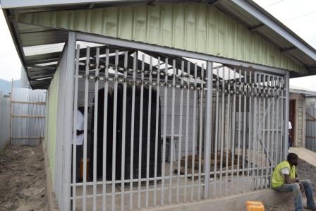 Le PFCGL a construit des toilettes publiques à la petite Barriere de Goma ﻿