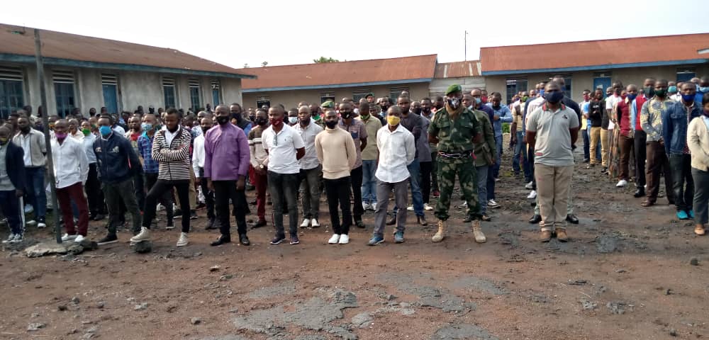 Goma : Plus de 400 candidats au concours d&rsquo;admission à l&rsquo;école militaire (Nord-Kivu)