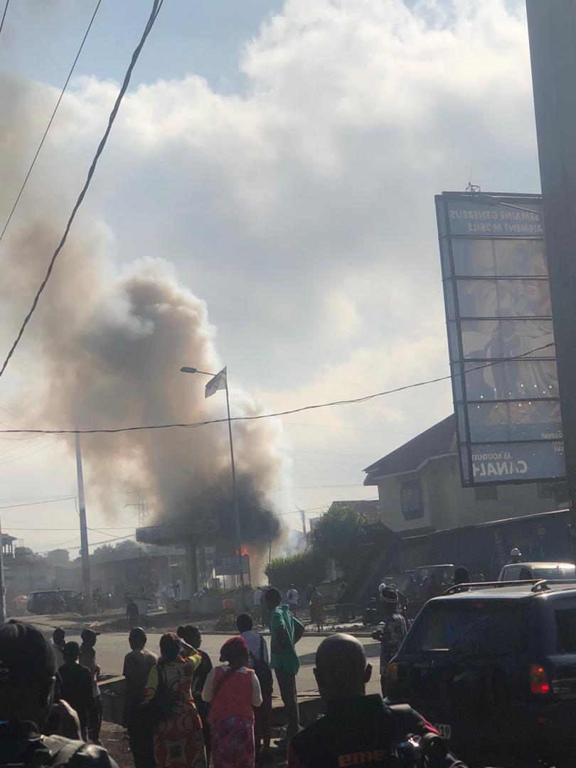 Goma : La Station New Service des produits inflammables rate un incendie à Himbi (Nord-Kivu)