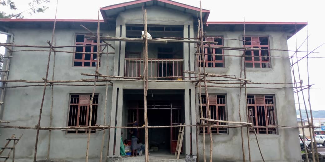 Goma : L’avancement des travaux de construction du bâtiment administratif de la PNC estimé à 80% (Nord-Kivu)