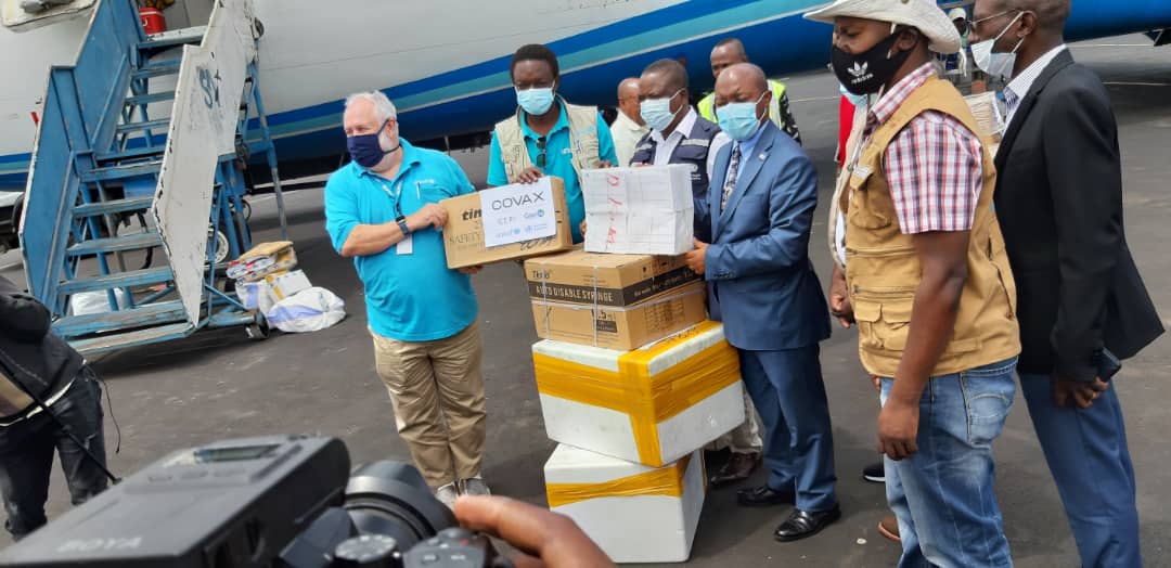 Goma : Un lot de 60 000 doses du vaccin Astrazeneca, réceptionné (Nord-Kivu)