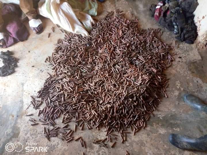 Lubero : Plus de 6 000 cartouches, interceptées à Mabunda (Nord-Kivu)
