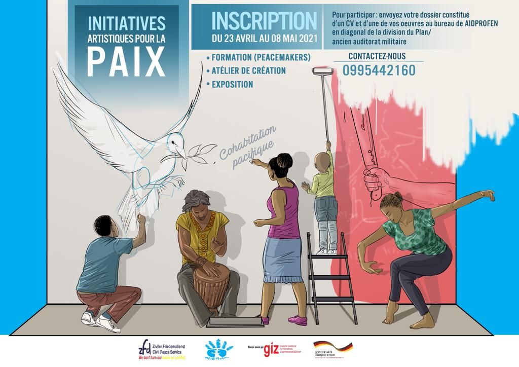 Nord-Kivu: L’ONG AIDPROFEM lance « les Initiatives artistiques pour la Paix »