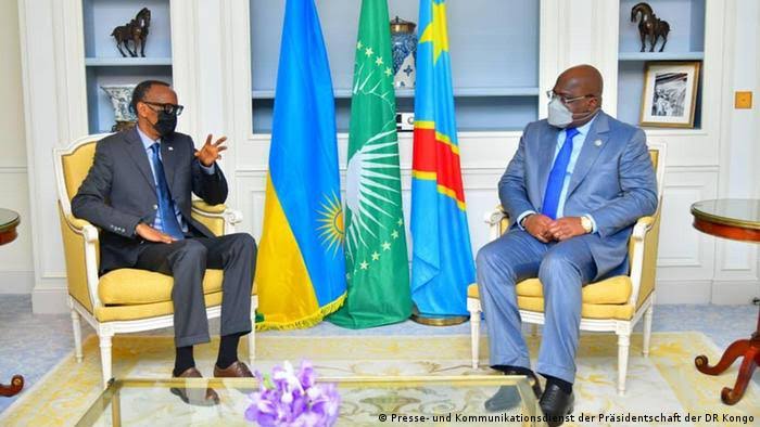 Rwanda-RDC:Tête-à-tête Kagame-Tshisekedi pour la signature de plusieurs accords bilatéraux