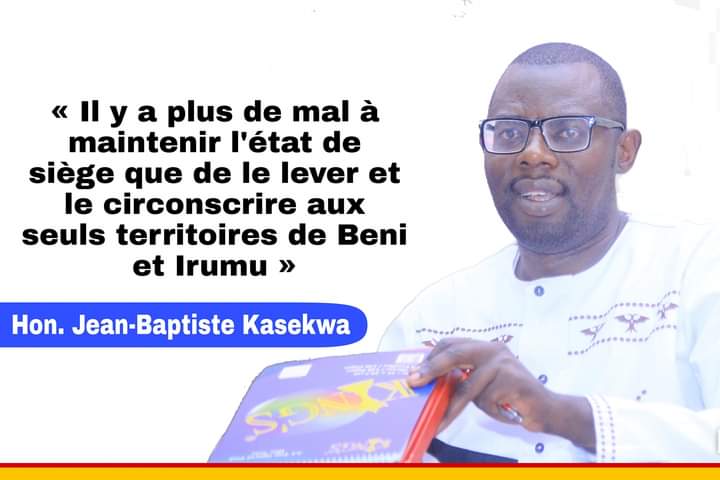 RDC-Etat de siège: Le député Muhindo Kasekwa interpelle le Premier ministre.