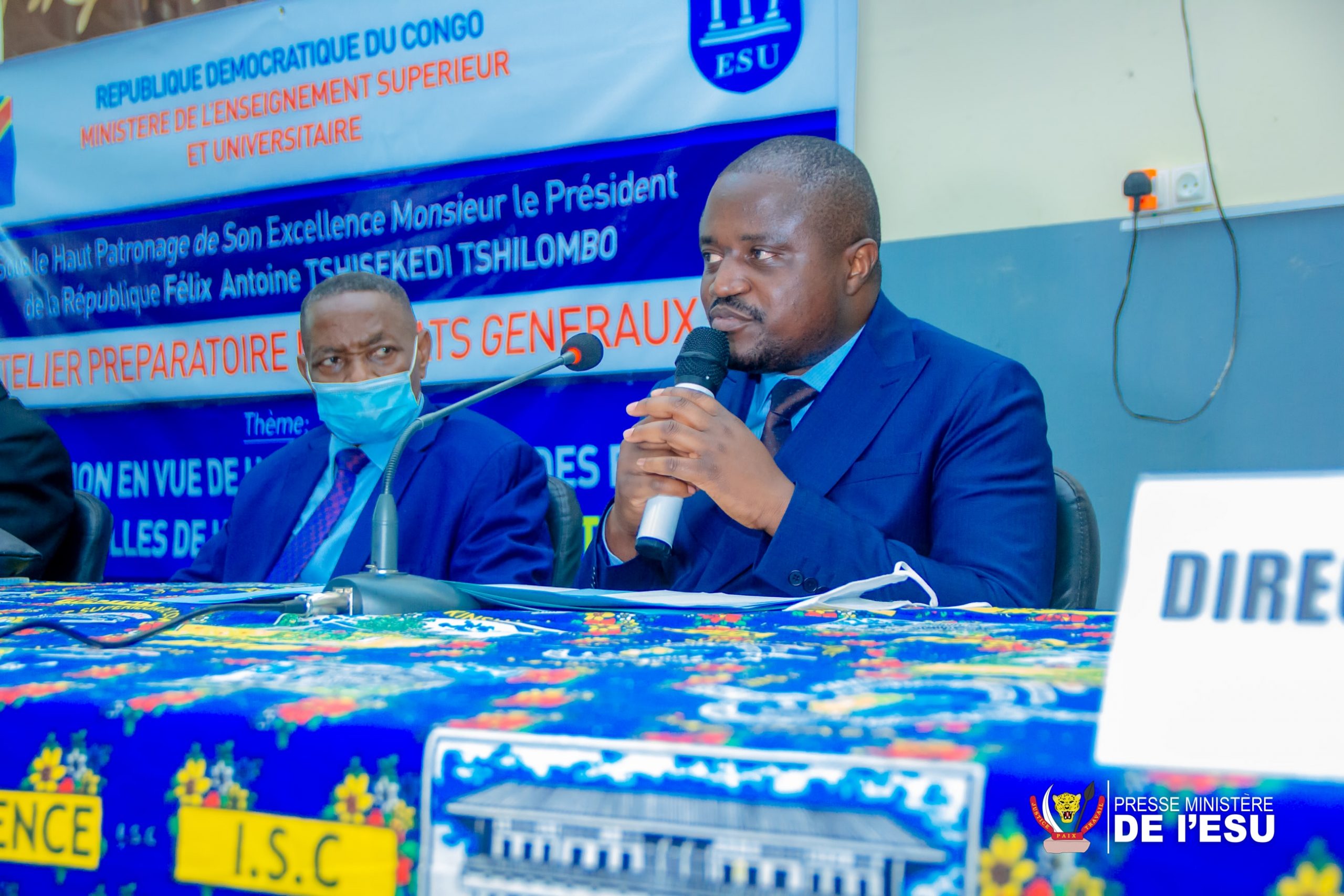 RDC-ESU: Les états généraux du secteur pour août prochain après la clôture de l&rsquo;atelier préparatoire.