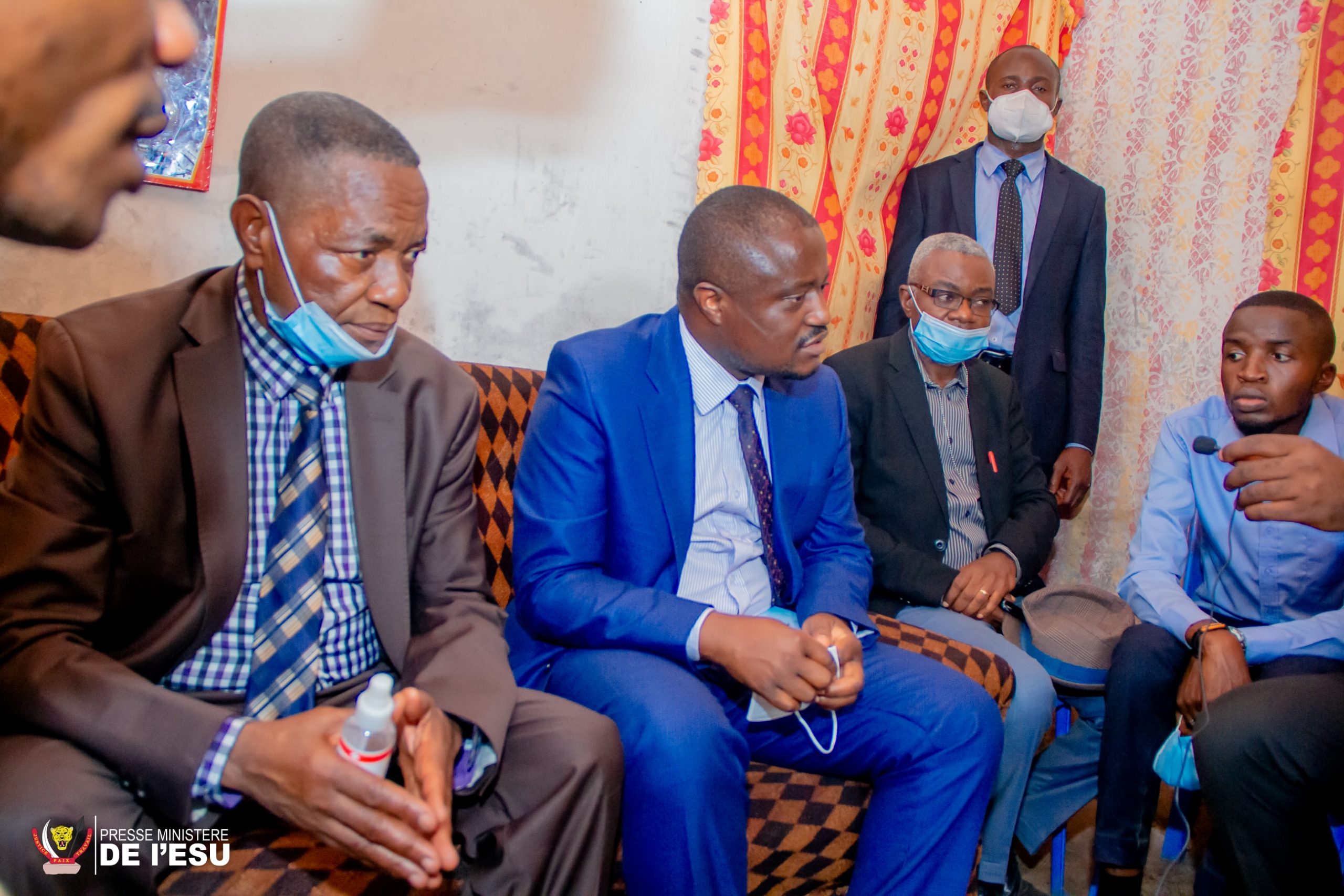 RDC :  Muhindo Nzangi a rendu visite à la famille de l&rsquo;étudiant assassiné.