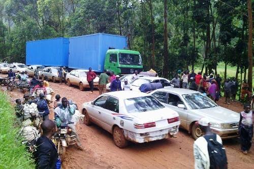 Beni : Le trafic sur la route nationale numéro 4 axe Beni-Kasindi a repris.