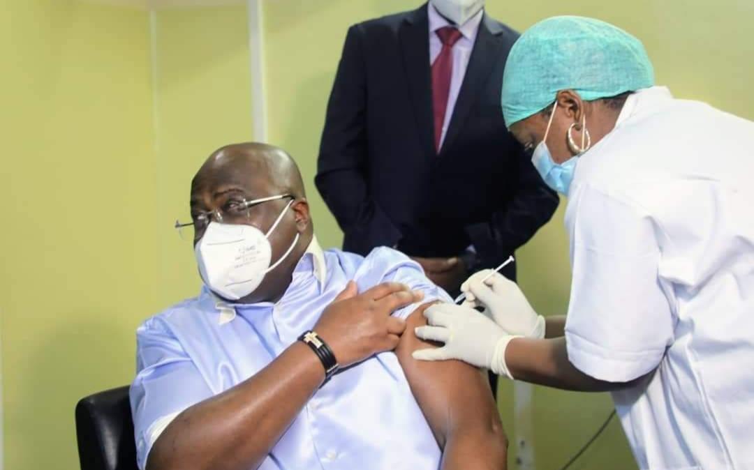RDC : Le couple présidentiel s&rsquo;est enfin fait vacciner contre la covid-19.