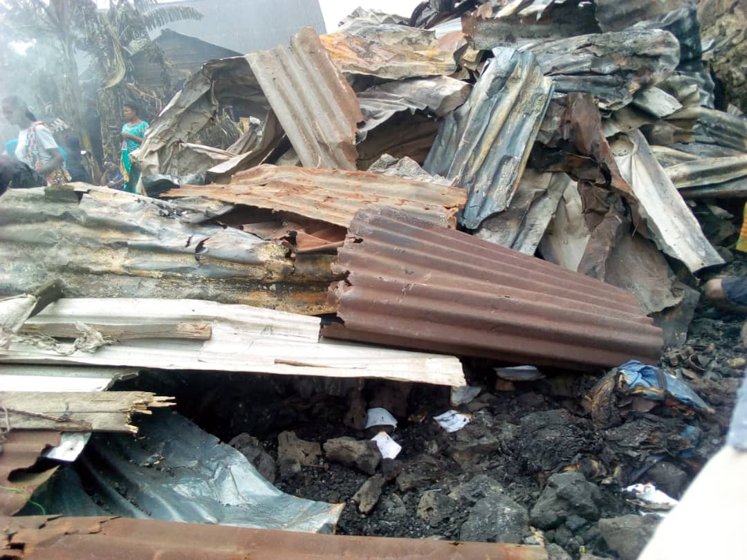 Goma: Un jeune garçon perd sa vie dans un incendie à Ndosho