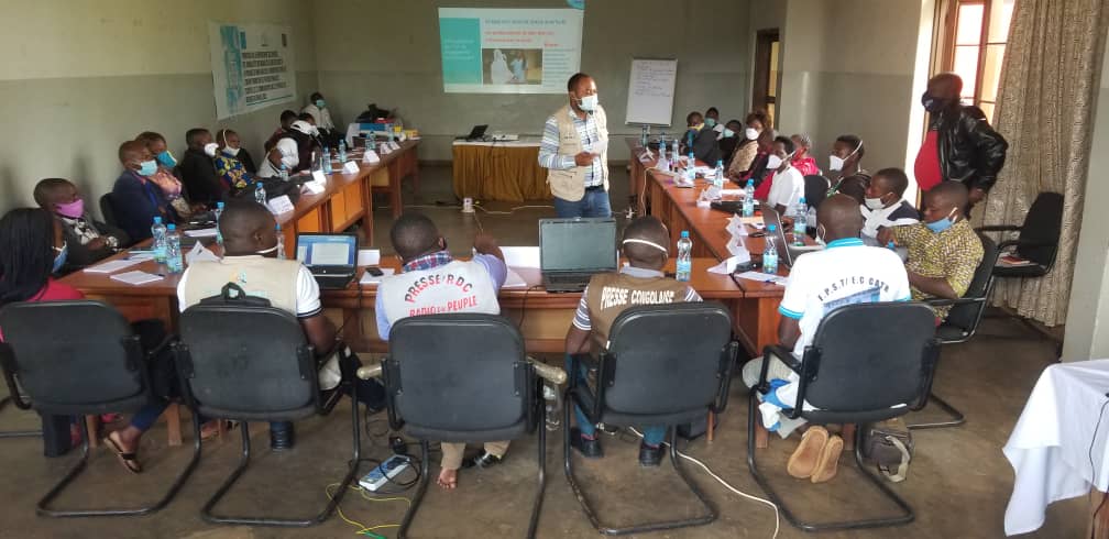 Butembo: 36 journalistes sont à l&rsquo;école du savoir  sur la promotion des PFE .