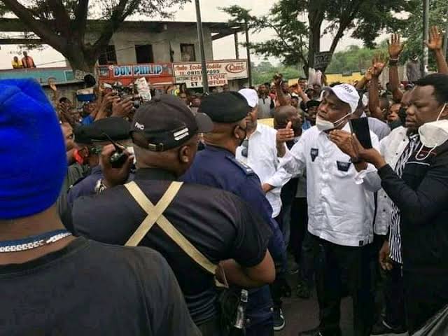 Kinshasa :La marche de Lamuka étouffée par les éléments de la police nationale congolaise.