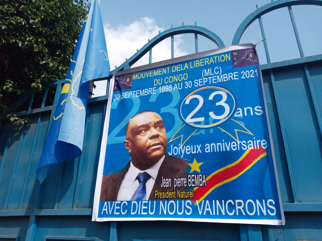 Nord-Kivu:  Le MLC appelle la population à s&rsquo;aligner derrière l&rsquo;État de siège