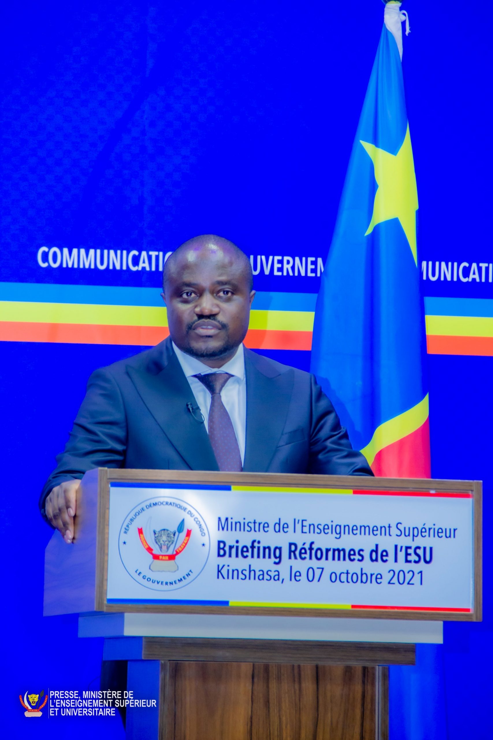 ESU: 5 mois après le ministre présente les grandes réformes engagées dans l’enseignement supérieur congolais