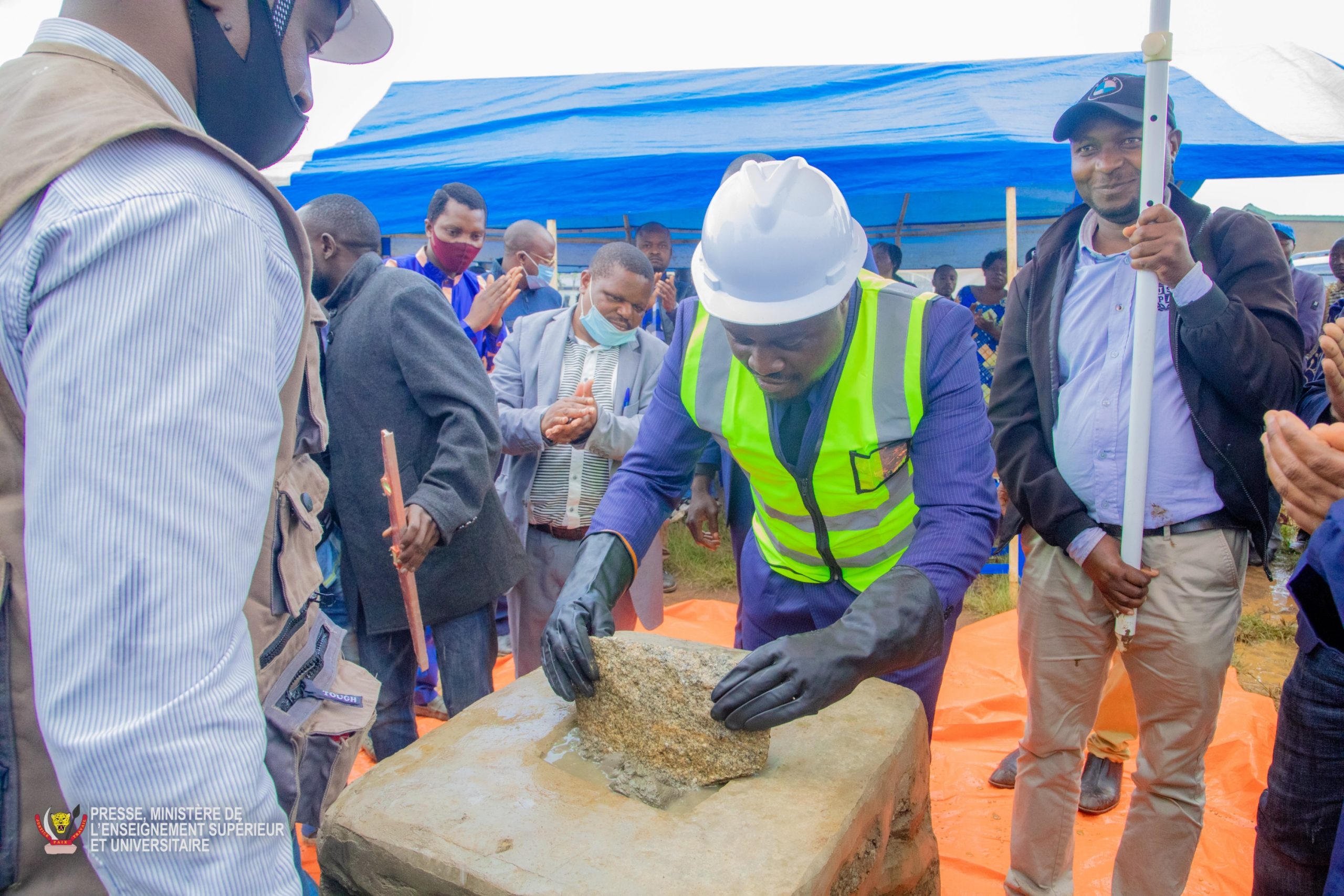 RDC-ESU: Muhindo Nzangi lance les travaux de construction de l&rsquo;Université officielle de Rwenzori.