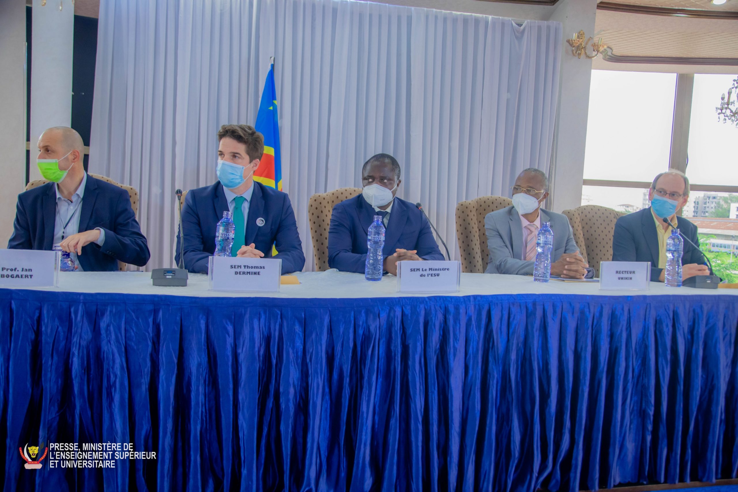 RDC-ESU : Muhindo Nzangi prêche la coopération gagnant- gagnant entre les universités du Nord et celles du Sud.