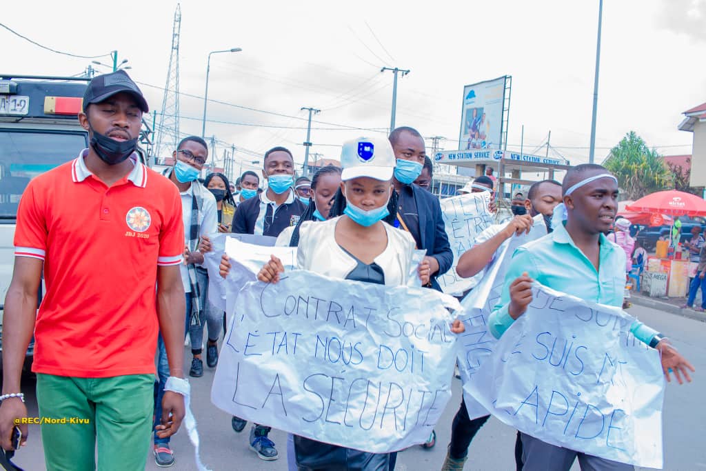 Nord-Kivu : La coordination des étudiants  condamne la montée de l&rsquo;insécurité à Goma