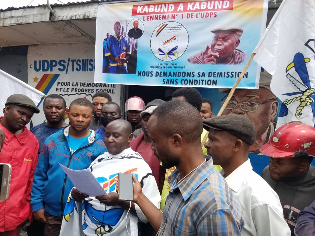 Nord-Kivu : l’UDPS/Goma exige la démission sans condition de Jean-Marc Kabund.
