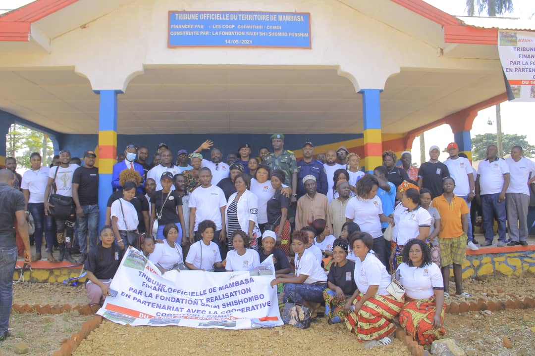 Ituri : Via sa fondation, Saidi Shishombo dote Mambasa d’une tribune moderne