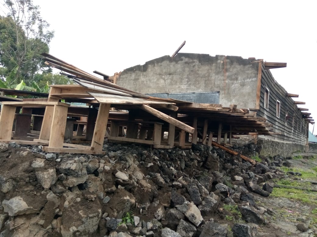 Masisi : D&rsquo;énormes dégâts enregistrés à Sake après une pluie torrentielle
