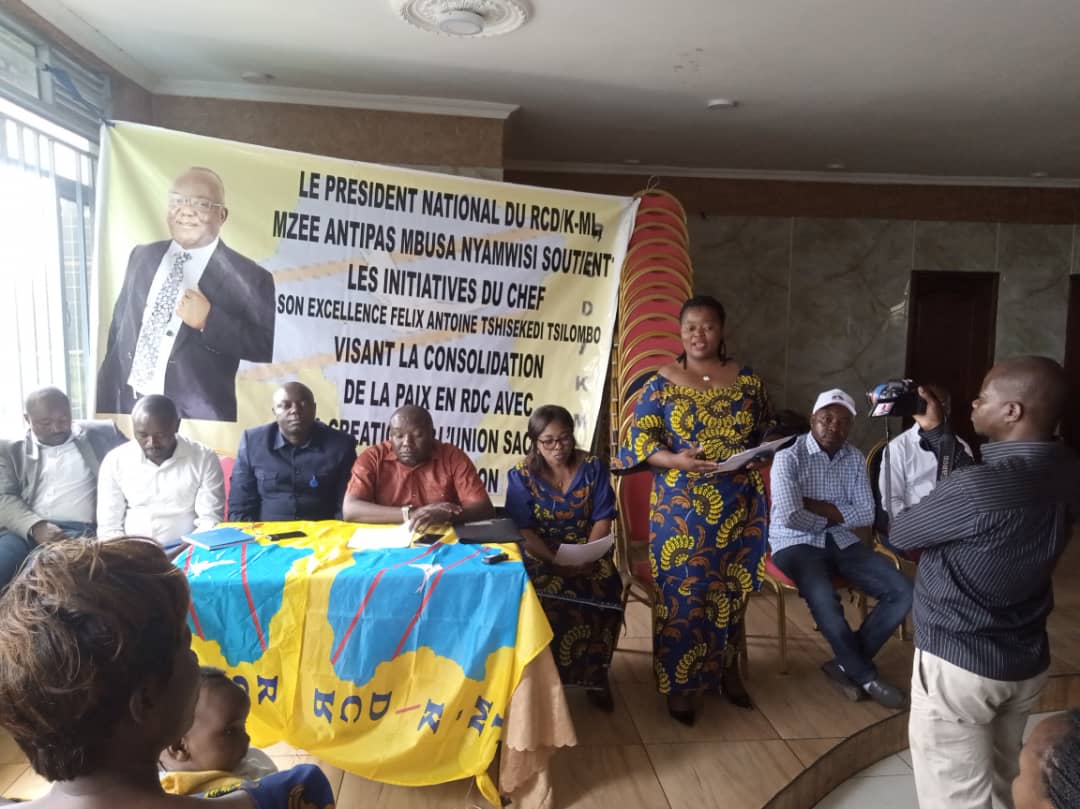 Goma: le RCD/KML prêt à militer pour la promotion de la femme dans la lutte contre les VBG