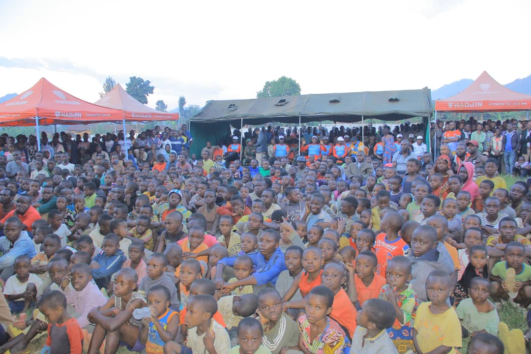 Nord-Kivu : Rdc vs Maroc, la population de Lubero-centre a suivi le match par retro-projecteur public