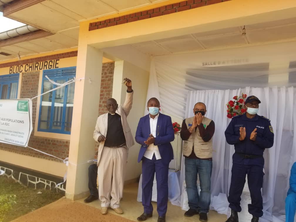Nord-Kivu : Remise officielle d&rsquo;un pavillon d&rsquo;isolement au centre hospitalier Malende par l&rsquo;ONG Welthungerhilfe ex AAA