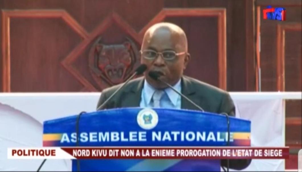 RDC : Ce député national qui décourage la Ministre de la Justice à solliciter la prorogation de l&rsquo;état de siège
