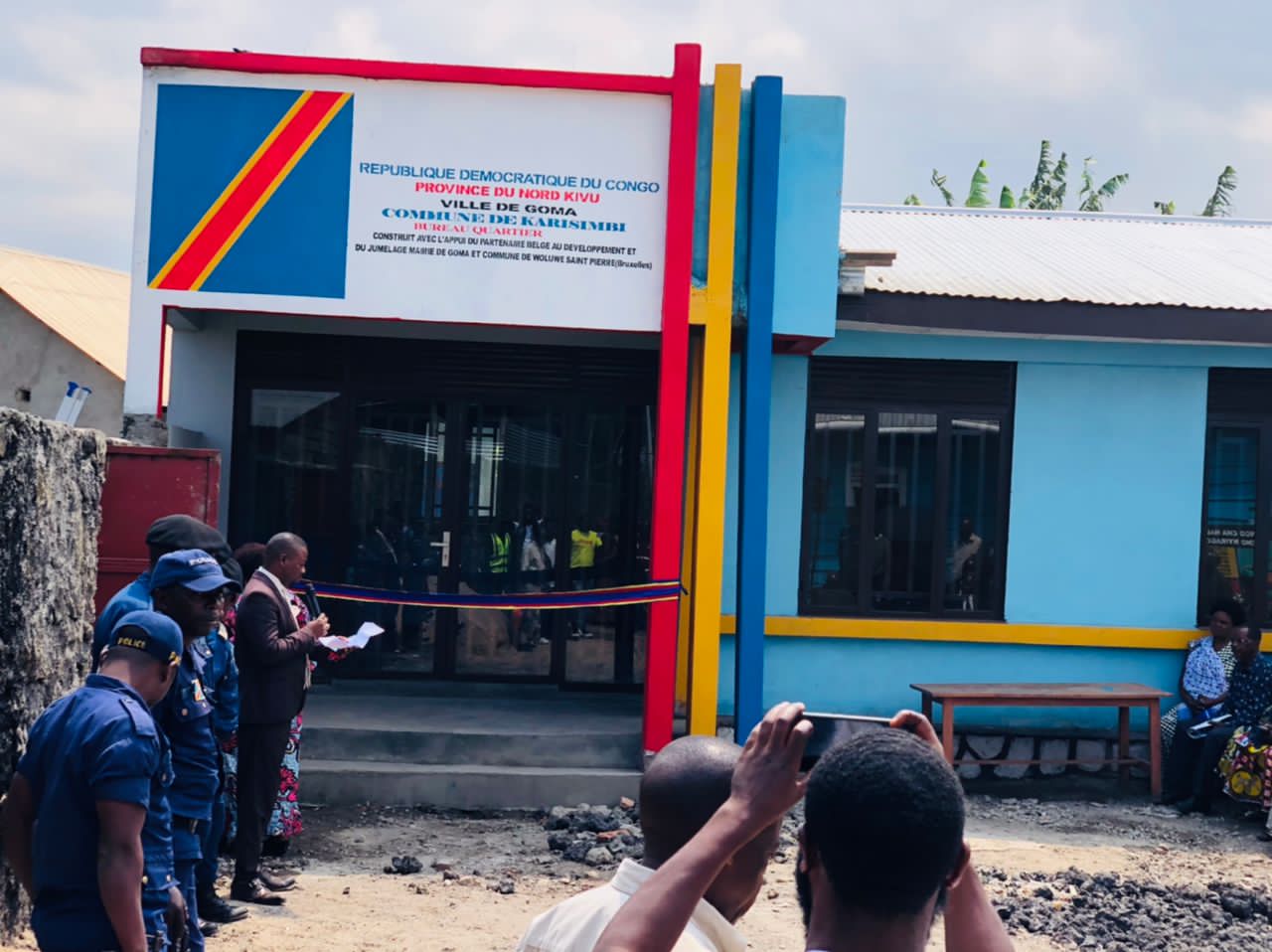 Goma: inauguration des quartiers Bujovu et Kasika