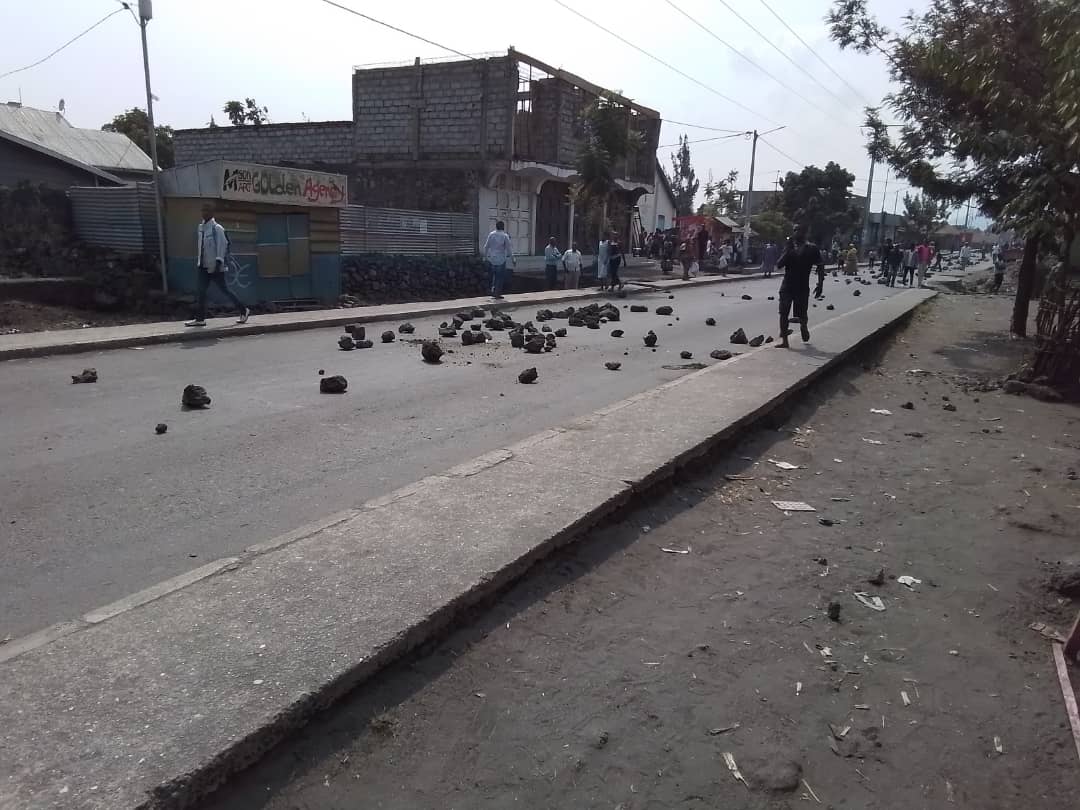 Goma : Manifestation Anti Monusco, Paralysie totale des activités