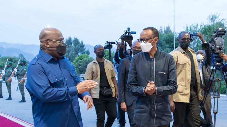 Sommet RDC-Rwanda: Félix Tshisekedi et Paul kagame prêts pour le cessez-le-feu  à l&rsquo;Est de la RDC
