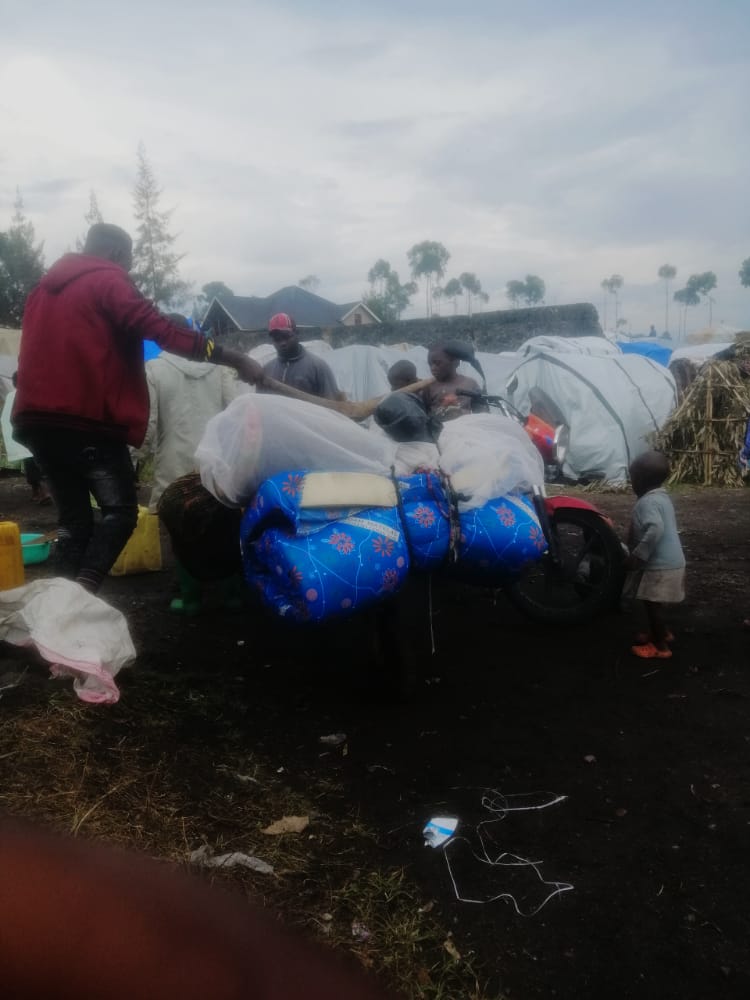 Nord-Kivu : Des déplacés de guerre vivent dans des conditions pénibles