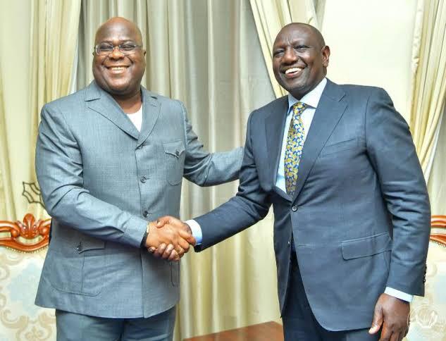 RDC : Félix Tshisekedi et William Ruto conviennent pour un comité mixte de renforcement des relations bilatérales