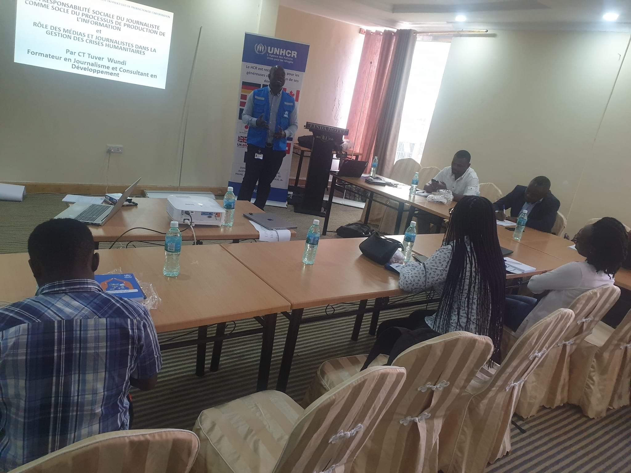 Goma : le HCR et les journalistes discutent sur la crise humanitaire à l’Est de la RDC dans une retraite de presse