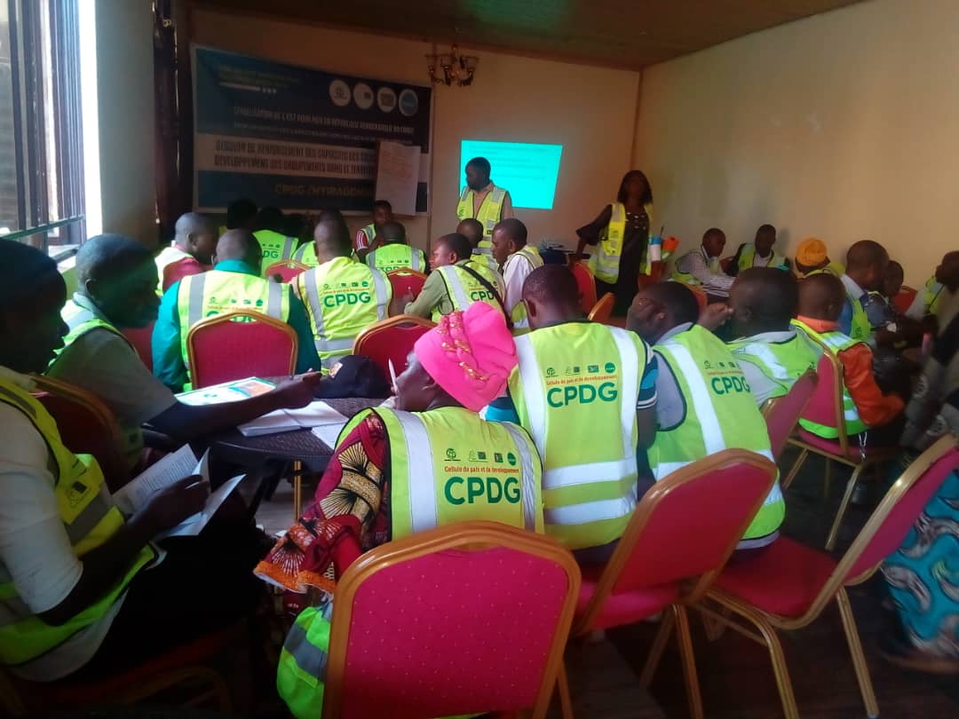 Nyiragongo:plus 30 membres des CPDG et CLPD instruits sur le maintien des ouvrages communautaires par la CPAP